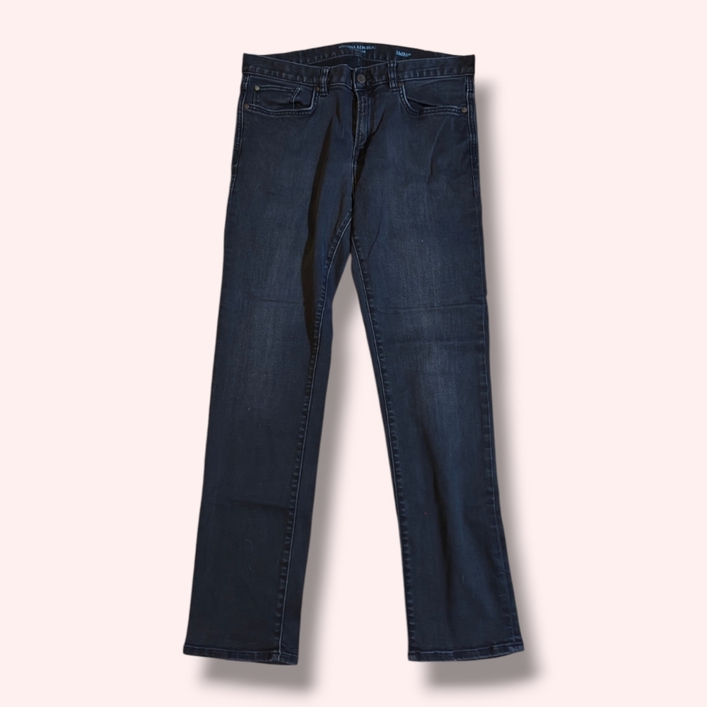 Banana Republic Men's Black Slim Straight Jeans